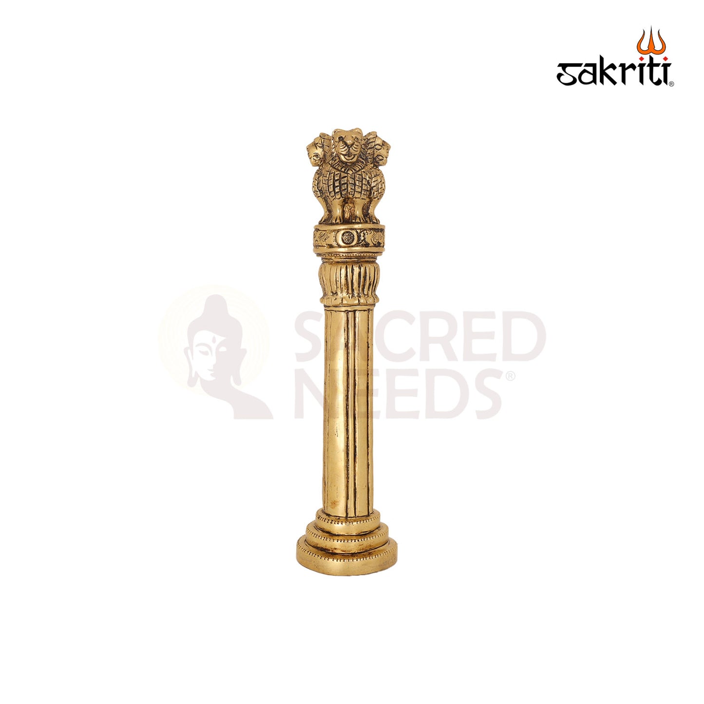 BRASS ASHOKA PILLAR