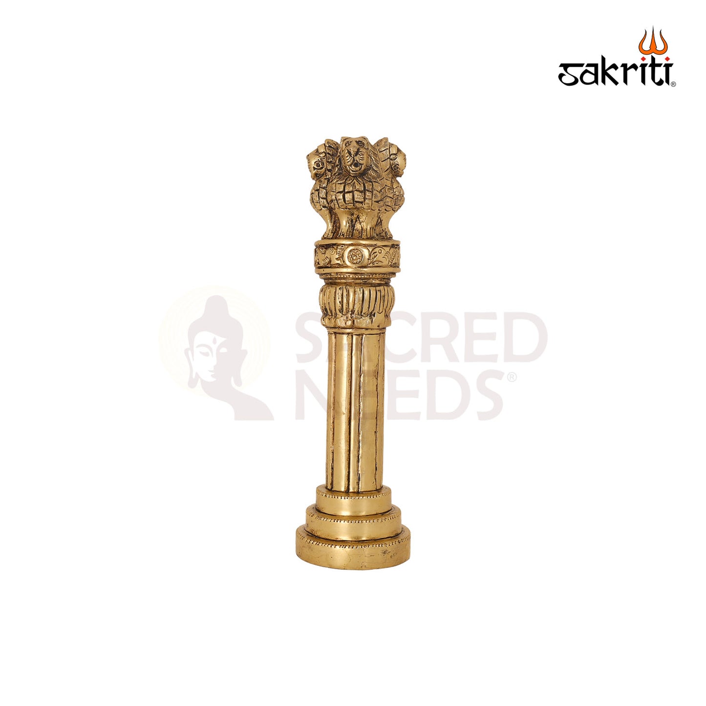 BRASS SMALL ASHOKA PILLAR