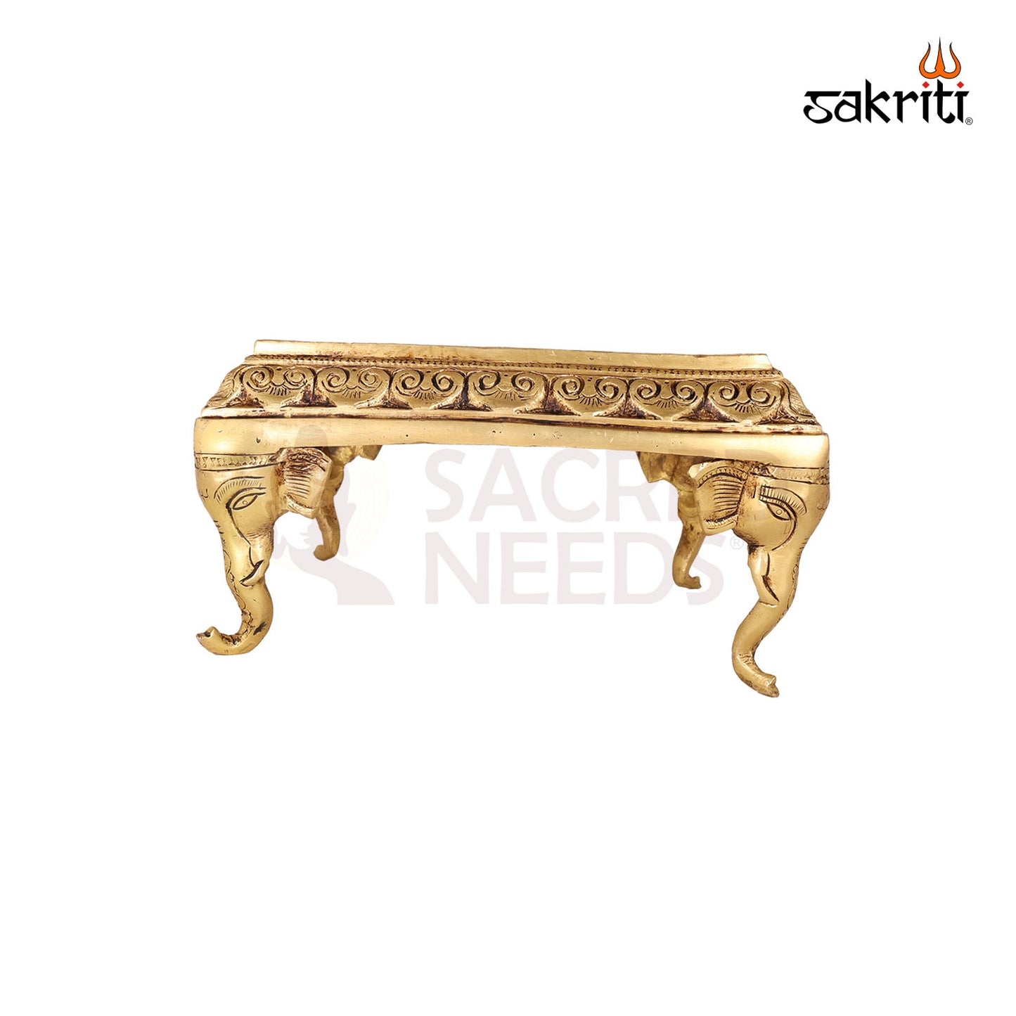 BRASS SQUARE TABLE