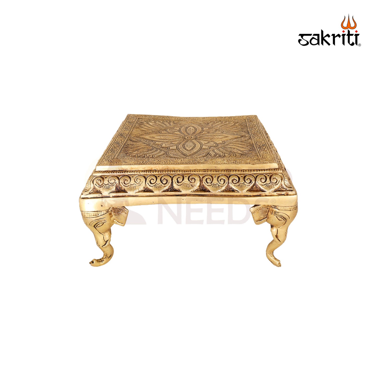 BRASS SQUARE TABLE