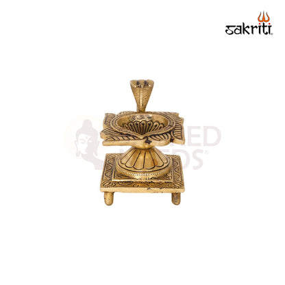 BRASS SNAKE TULSI ARTI