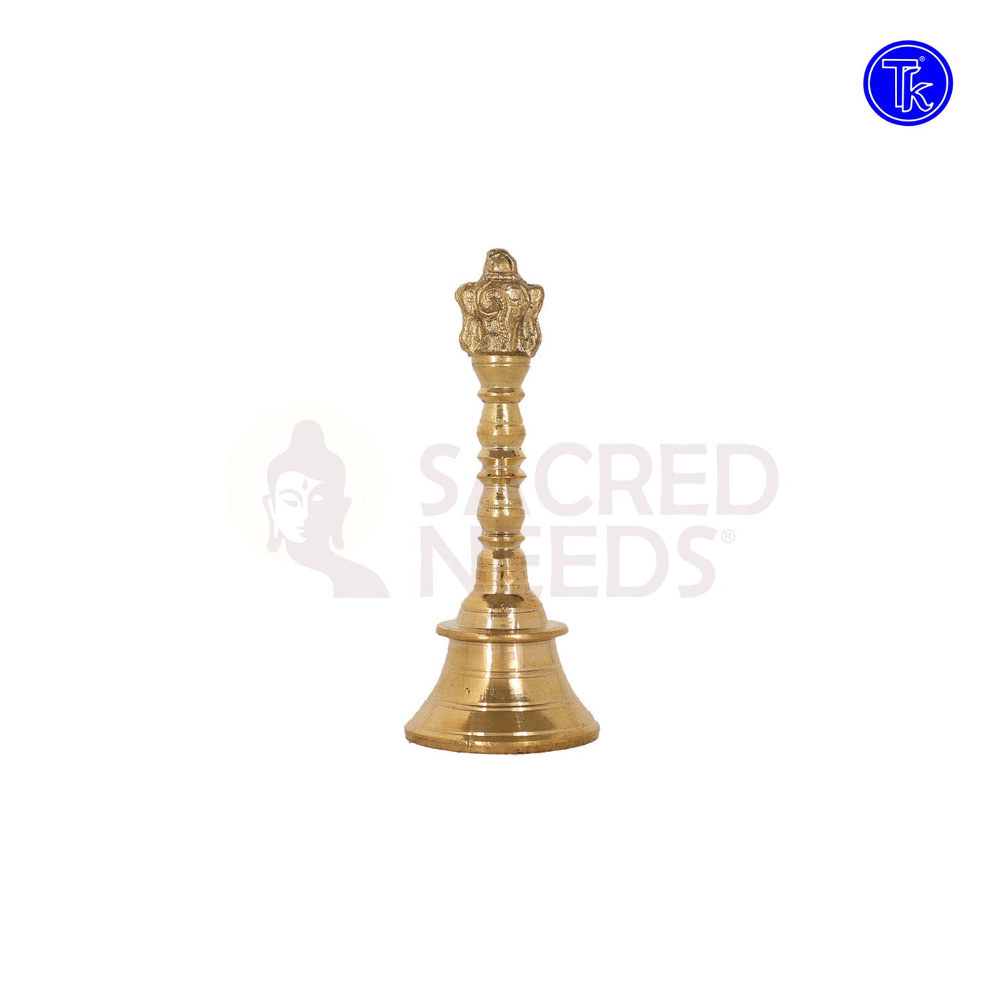 BRASS SHANKH CHAKRA POOJA BELL