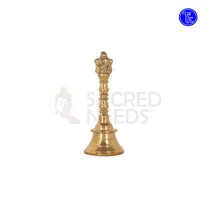 BRASS SHANKH CHAKRA POOJA BELL