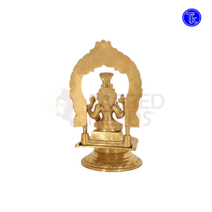 BRASS MARI AMMAN VILAKKU WITH ARCH