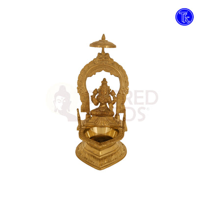 BRASS LAKSHMI VILAKKU WITH ARCH