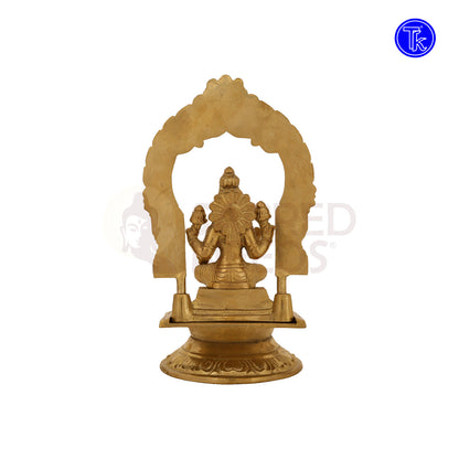 BRASS LAKSHMI VILAKKU WITH ARCH