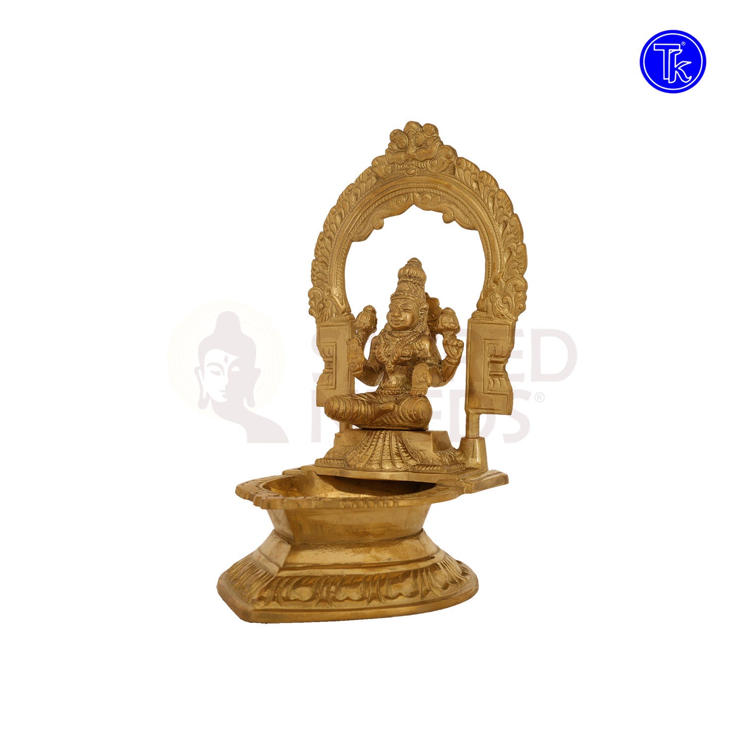 BRASS LAKSHMI VILAKKU WITH ARCH