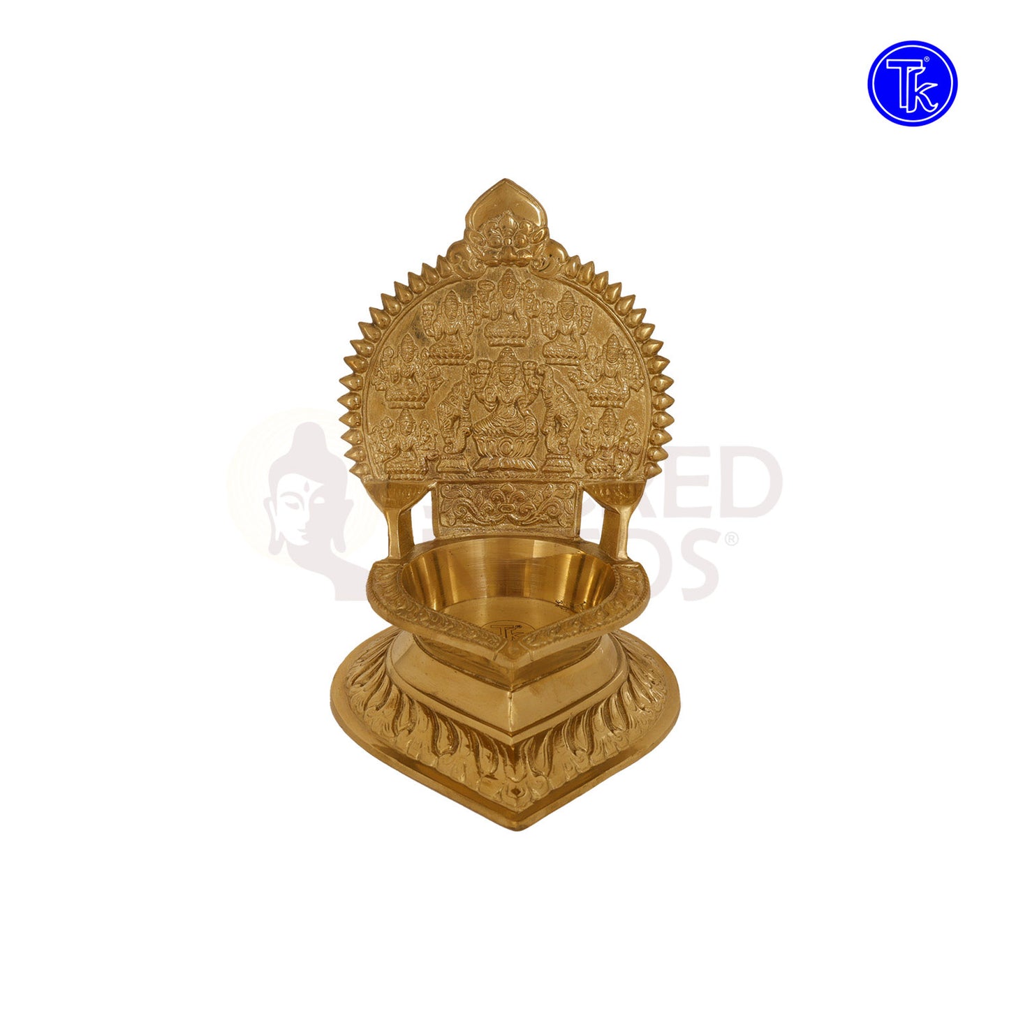 BRASS ASTALAKSHMI VILAKKU