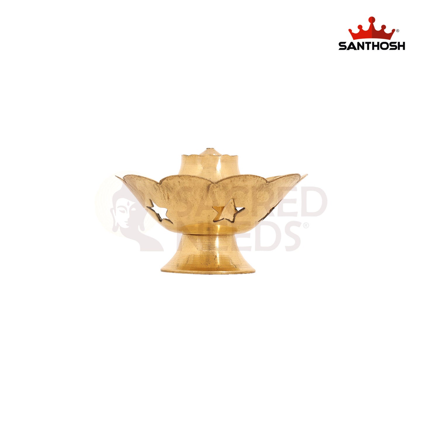 BRASS BOWL AGARBATHI STAND