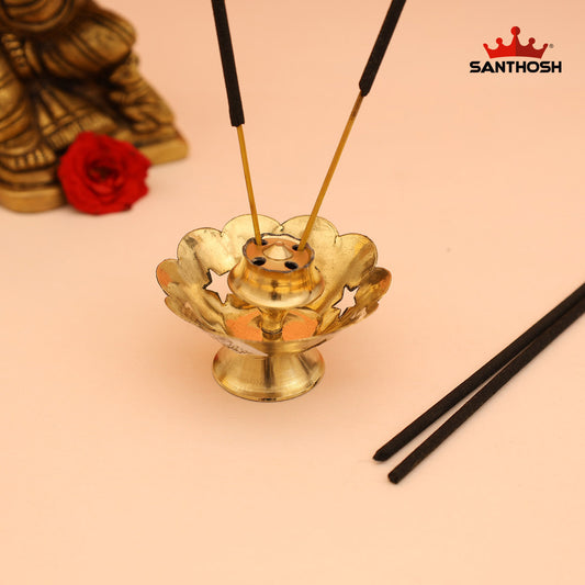 BRASS BOWL AGARBATHI STAND