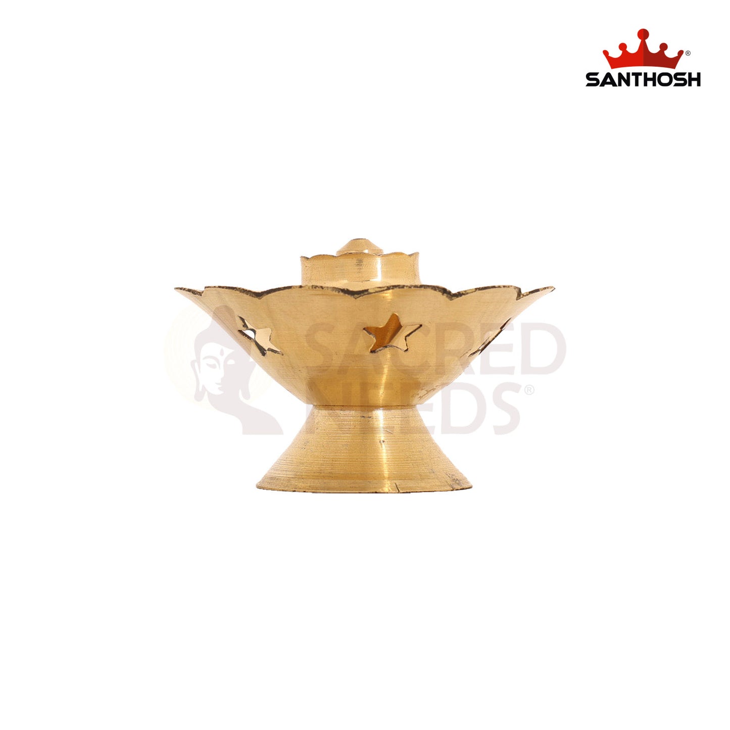 BRASS BOWL AGARBATHI STAND