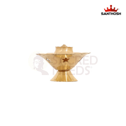 BRASS BOWL AGARBATHI STAND