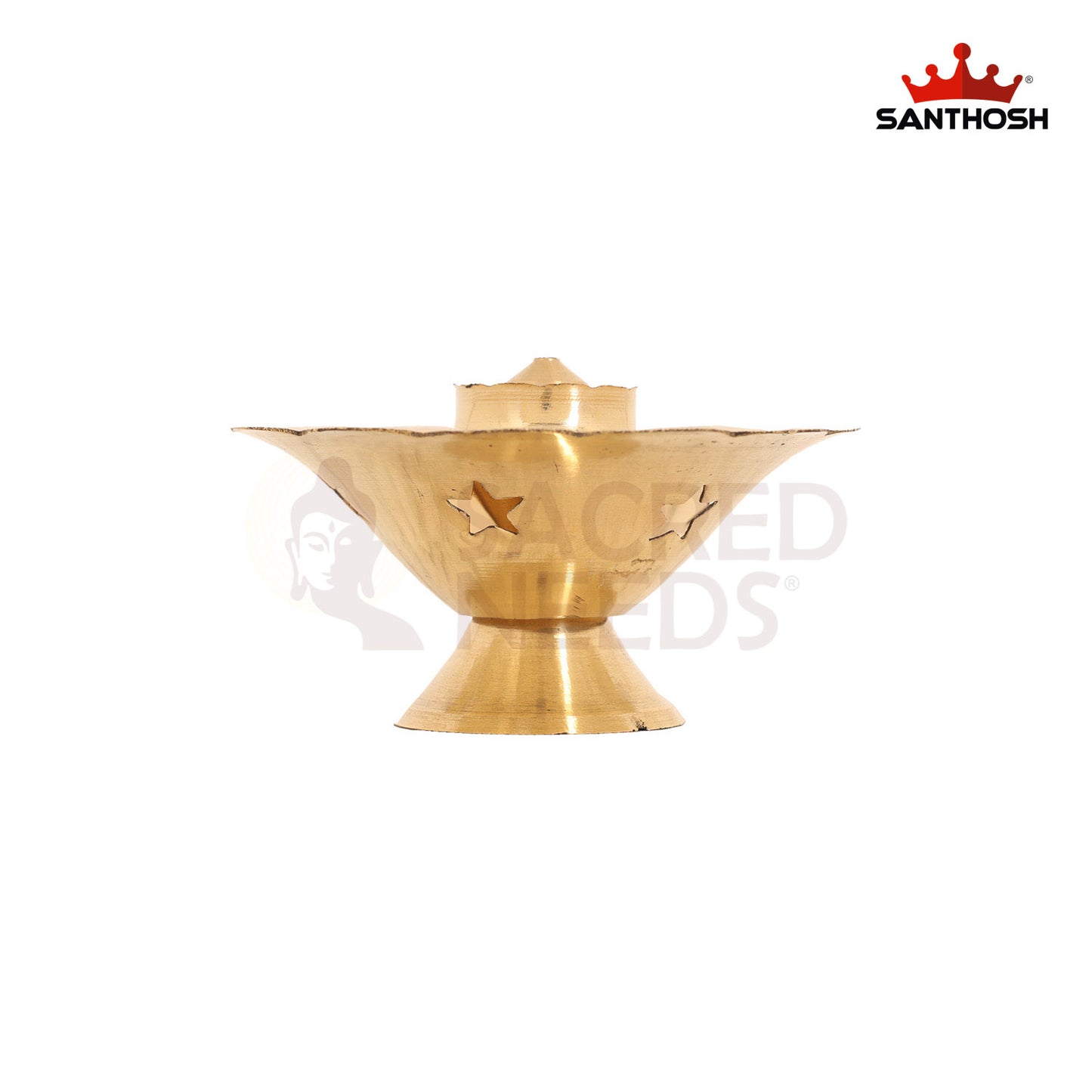 BRASS BOWL AGARBATHI STAND