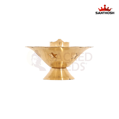 BRASS BOWL AGARBATHI STAND