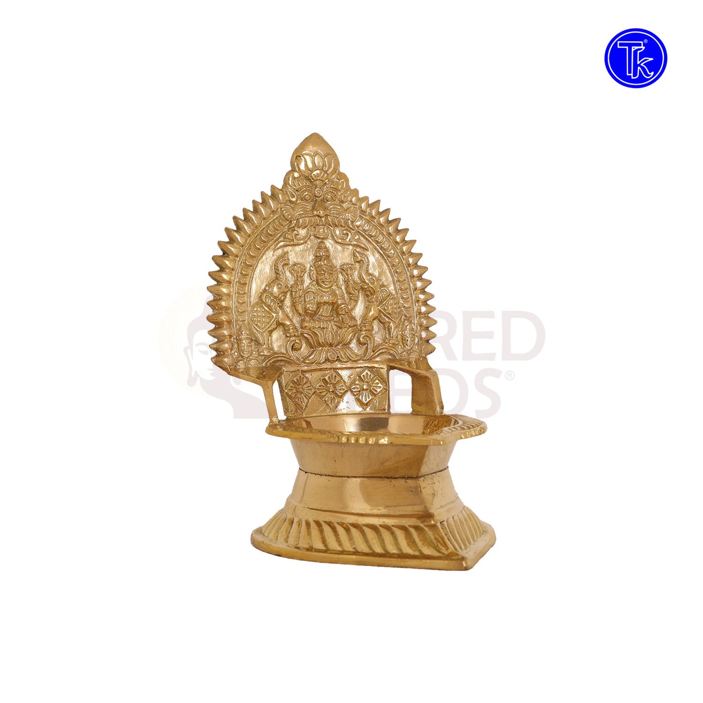 BRASS ASTALAKSHMI VILAKKU