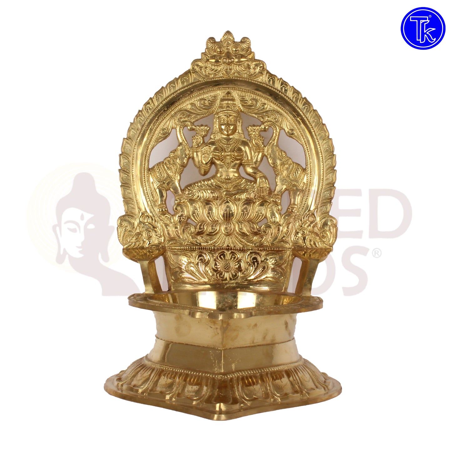 BRASS GAJALAKSHMI VILAKKU