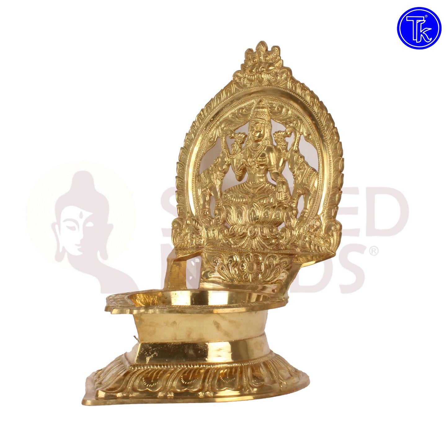 BRASS GAJALAKSHMI VILAKKU