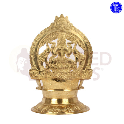 BRASS GAJALAKSHMI VILAKKU