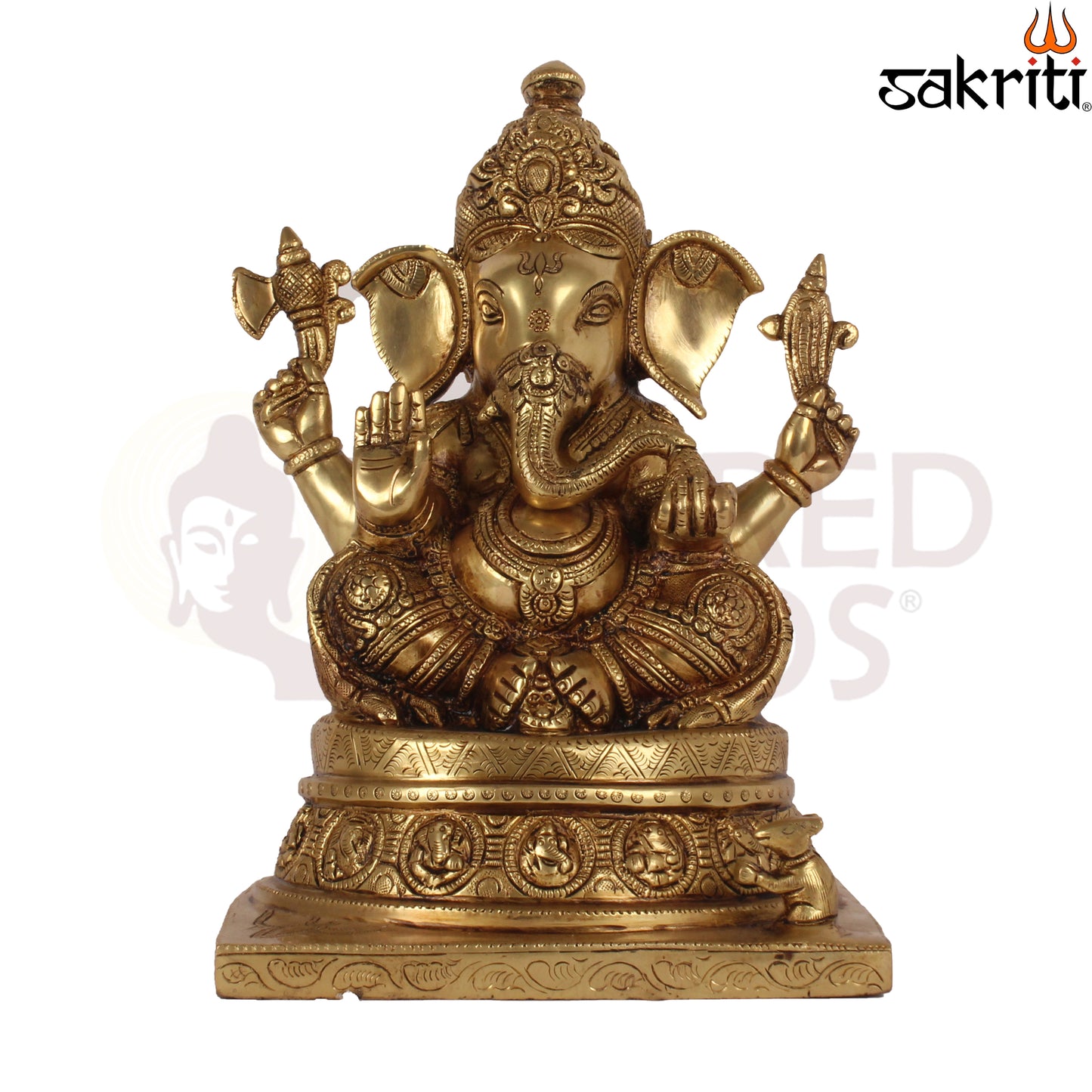 BRASS GANESHA