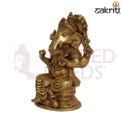 BRASS GANESHA