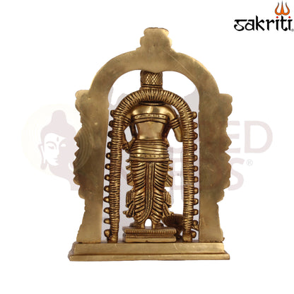 BRASS MURUGAN WITH FRAME