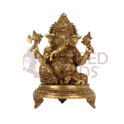 BRASS GANESHA