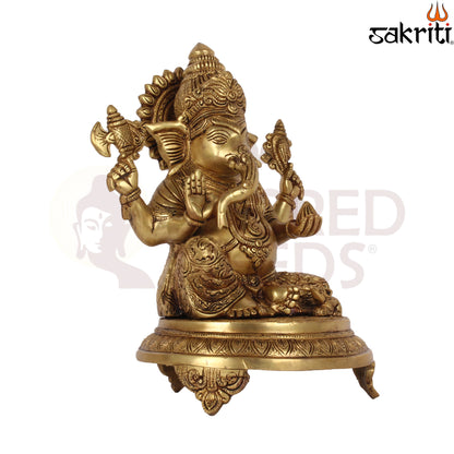 BRASS GANESHA