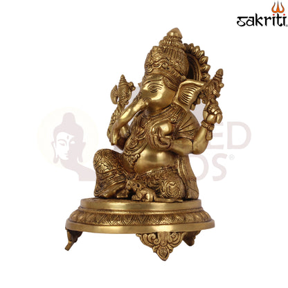 BRASS GANESHA