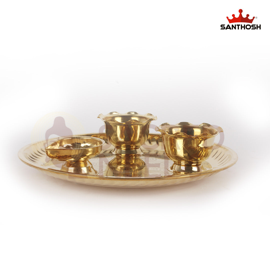 BRASS POOJA PLATE