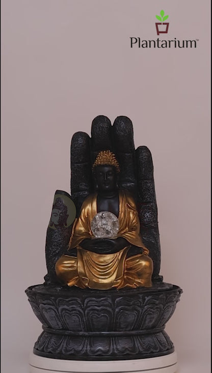 POLY RESIN BUDDHA FOUNTAIN