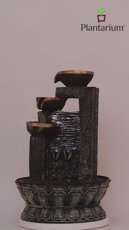 POLY RESIN 4 STEP FLOW FOUNTAIN